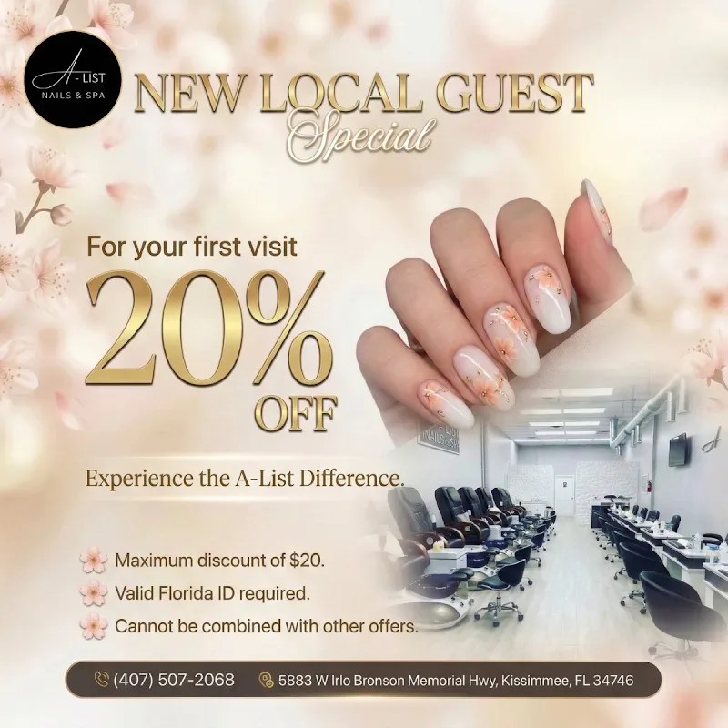 A-List Nails & Spa Kissimmee — Nail salon in Kissimmee
